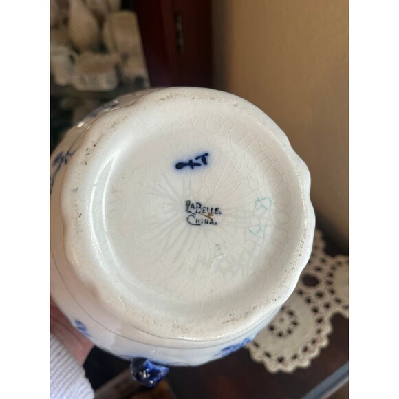 RARE Antique LaBelle China Water Pitcher - Picture 6 of 7